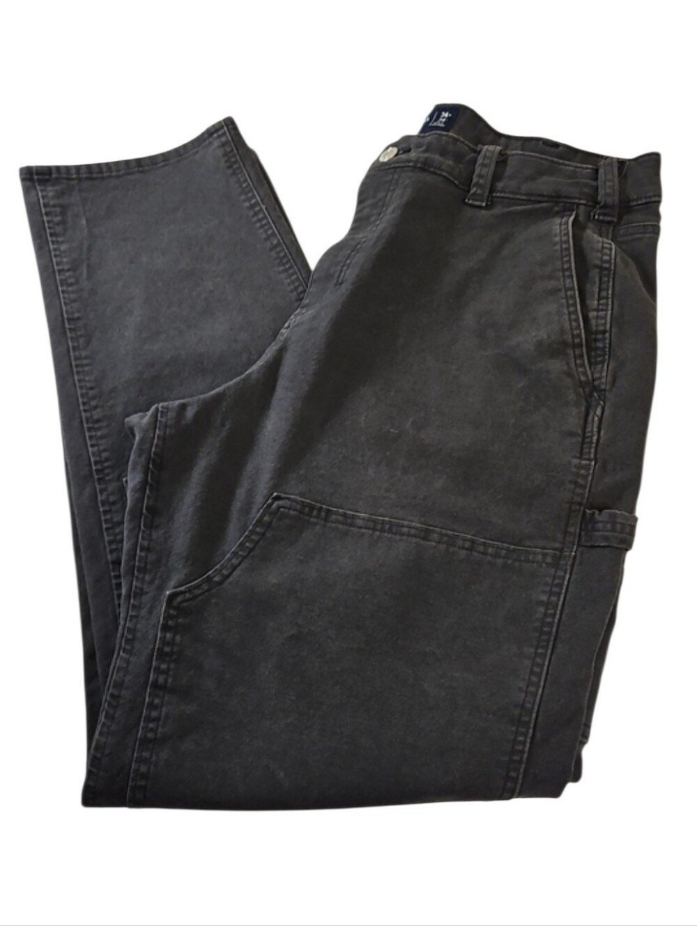 Abercrombie & Fitch Stretch Men's Dark Gray Utility Pants, Size 34x34